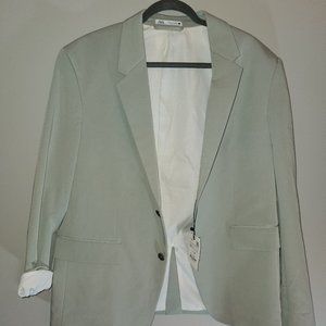 Zara Oversized Sage Blazer